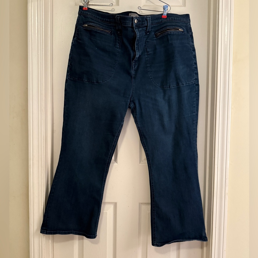 J. Crew Point Sur Dark Blue Women's Jeans stretch fabric
